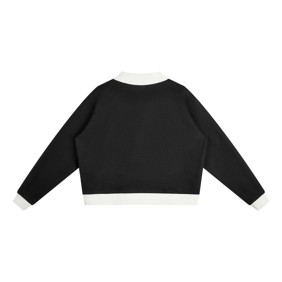 Women’s Fleece Mock-Neck Crew Sweatshirt