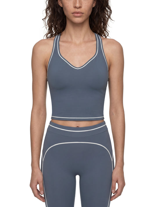 Trem Line — Topstitch Yoga Tank Top