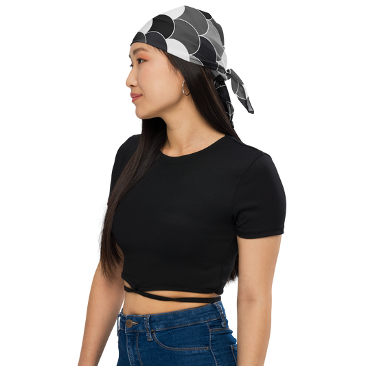 FISHSCALE BLACK #A5 BANDANA