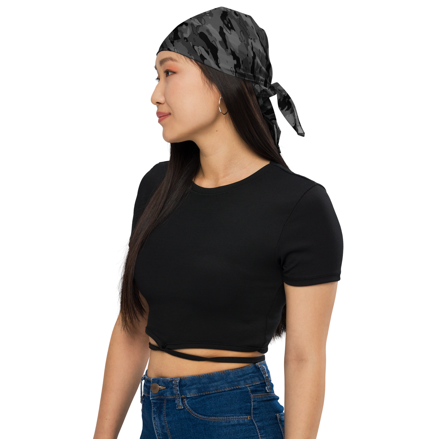 MARSHO BLACK #A1 BANDANA