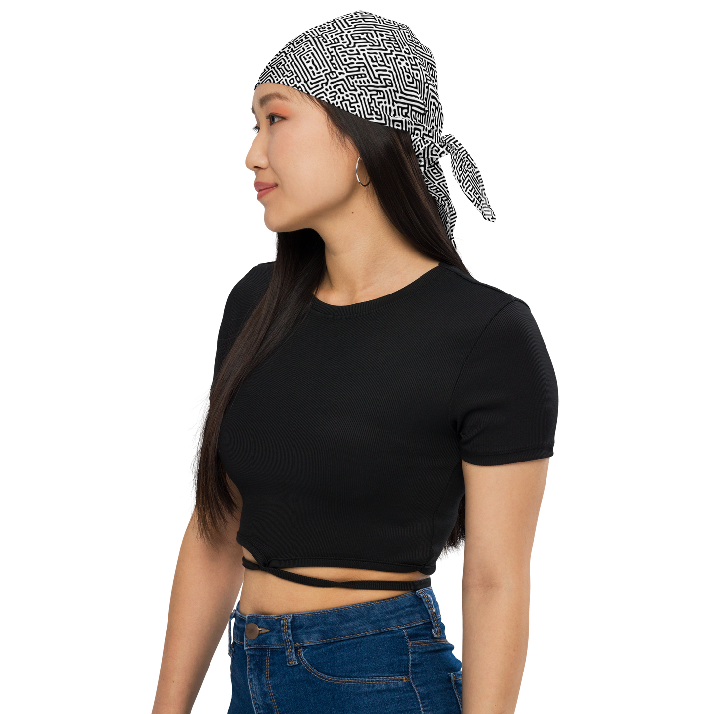 LABYRINTH BLACK #A1 BANDANA