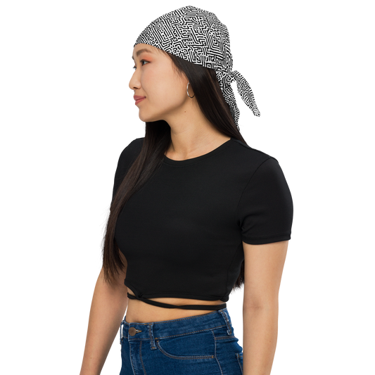 LABYRINTH BLACK #A1 BANDANA