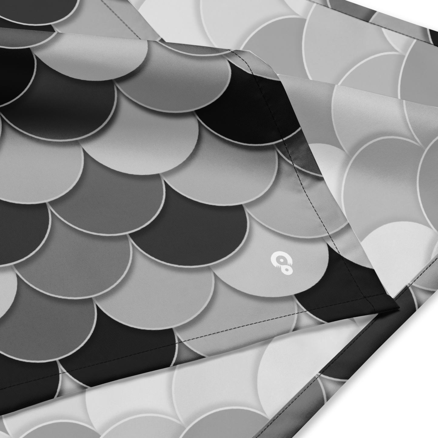 FISHSCALE BLACK #B1 BANDANA