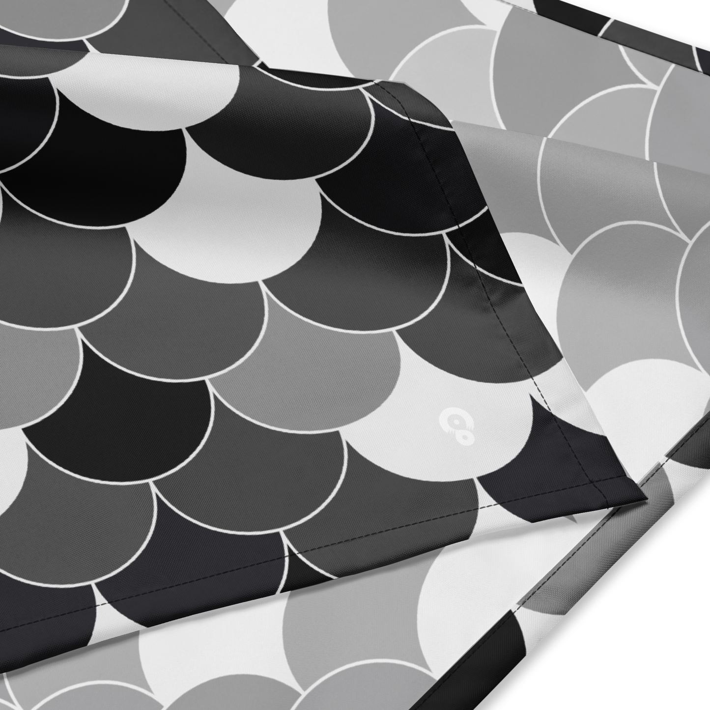 FISHSCALE BLACK #A5 BANDANA