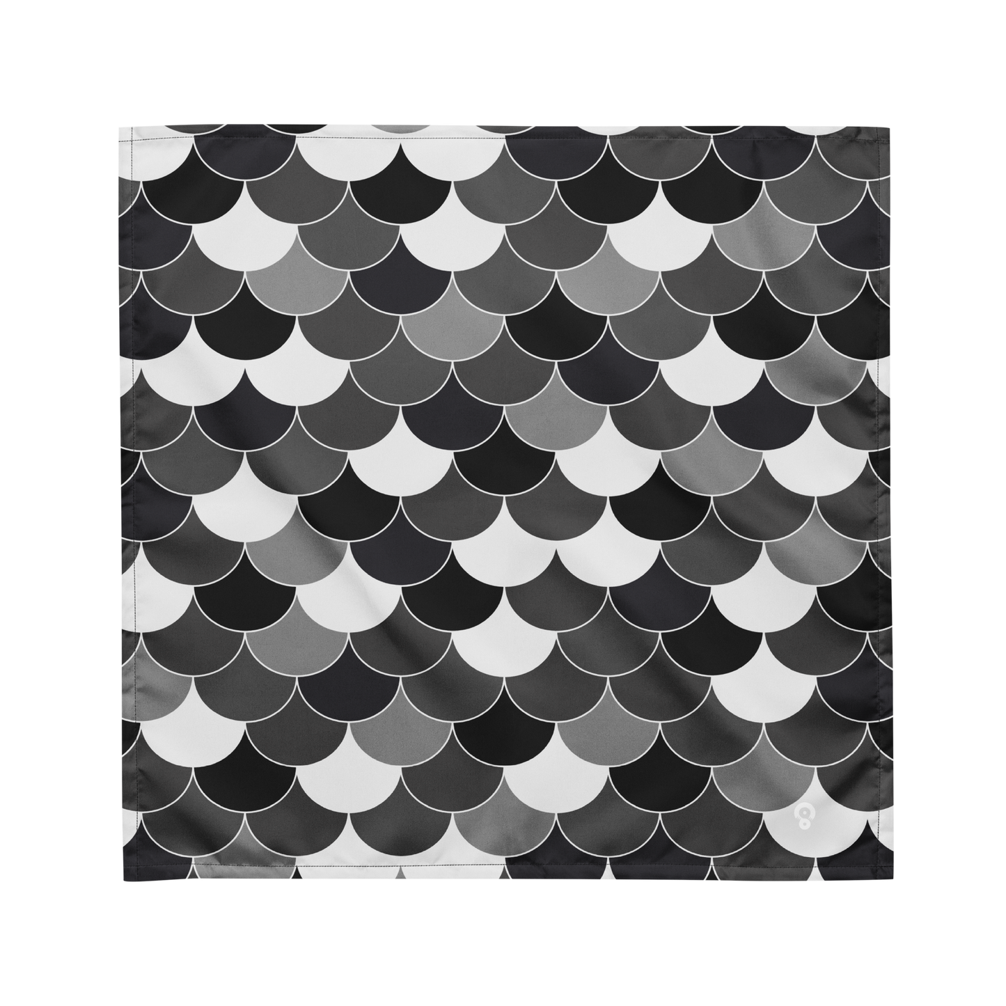 FISHSCALE BLACK #A5 BANDANA