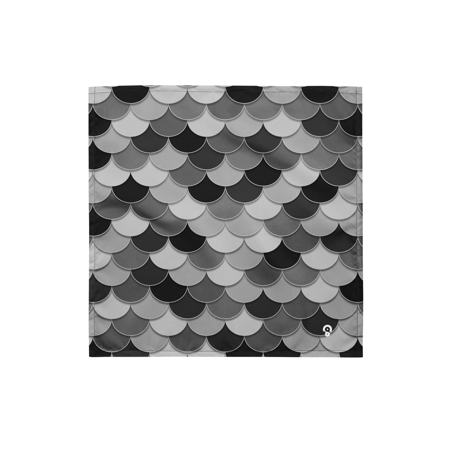FISHSCALE BLACK #B1 BANDANA