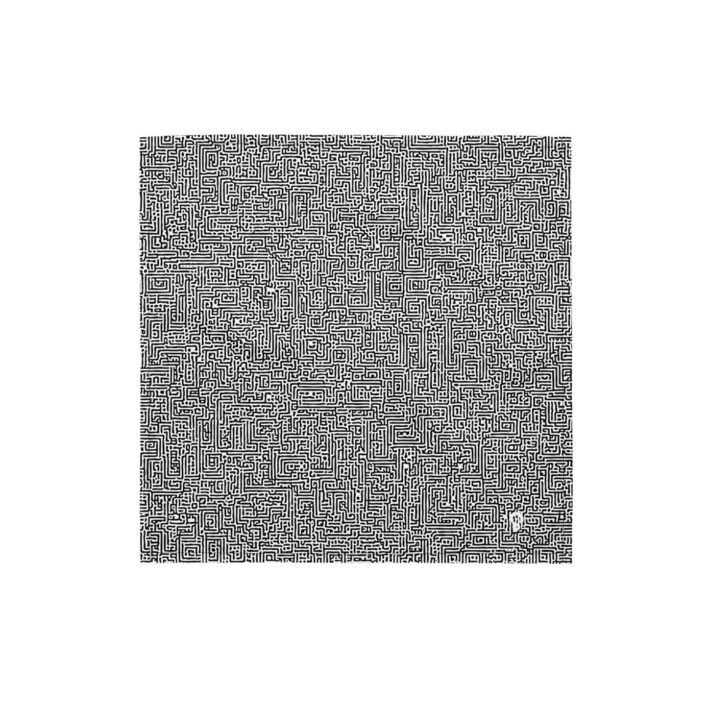 LABYRINTH BLACK #A1 BANDANA