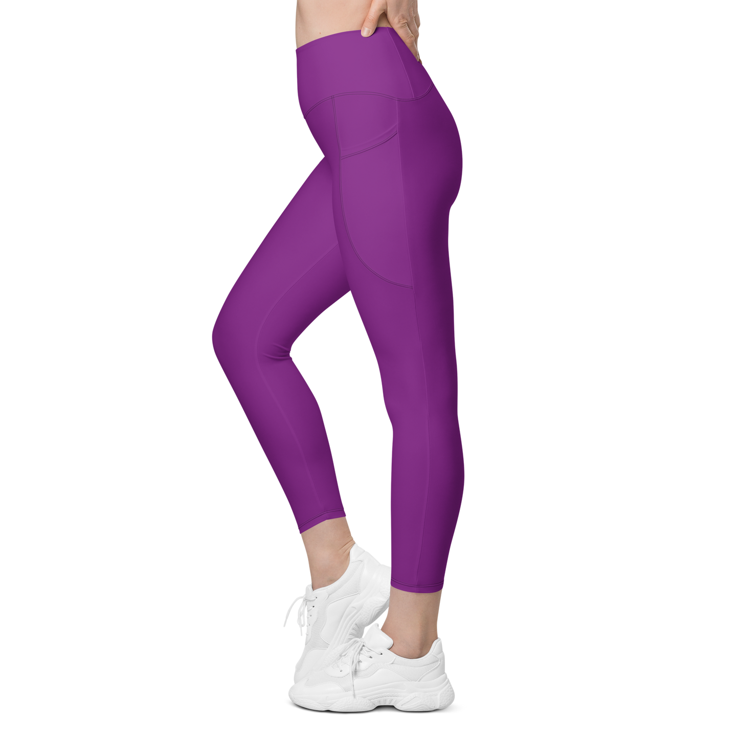 PLAIN DAHLIA #A1 UTILITY LEGGING