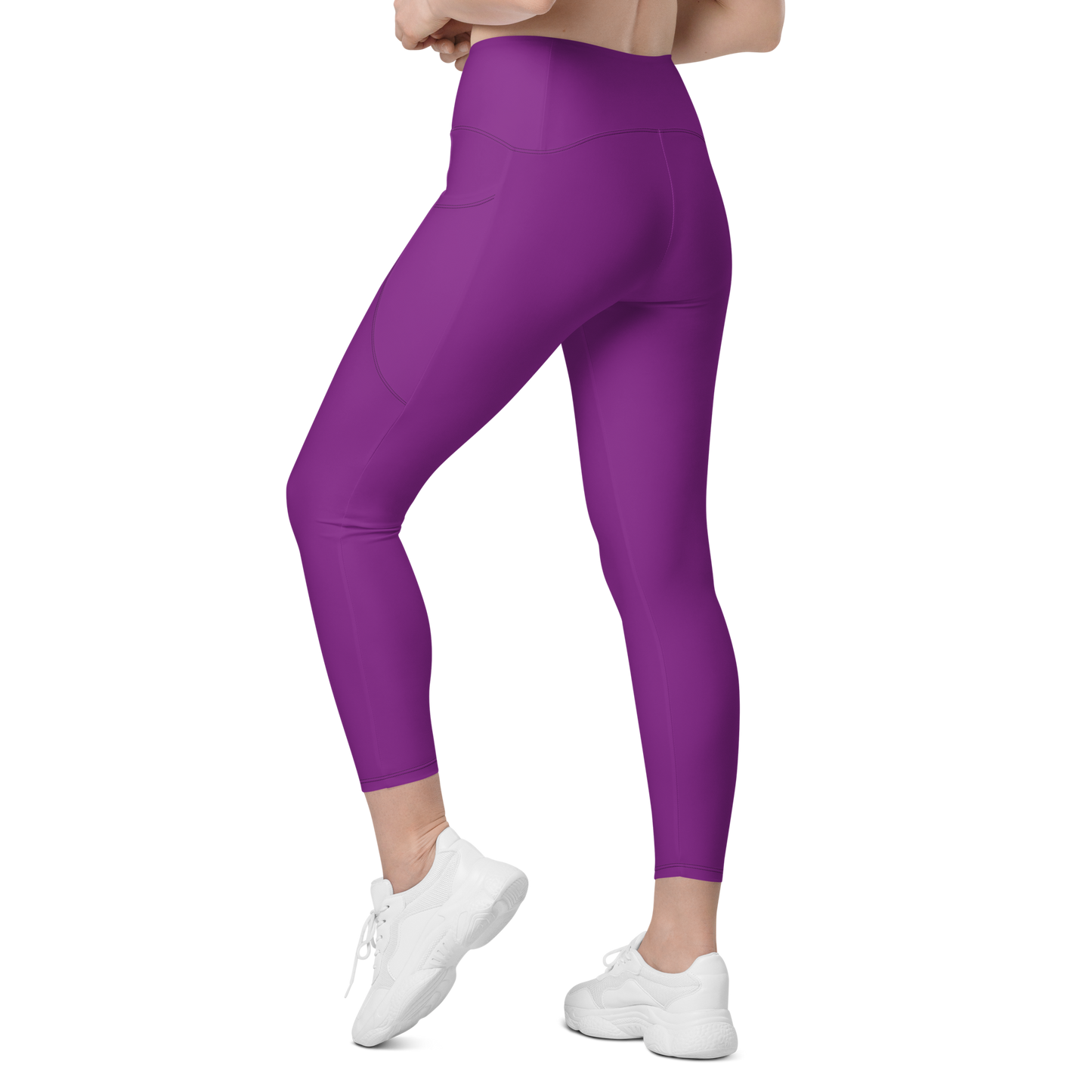PLAIN DAHLIA #A1 UTILITY LEGGING