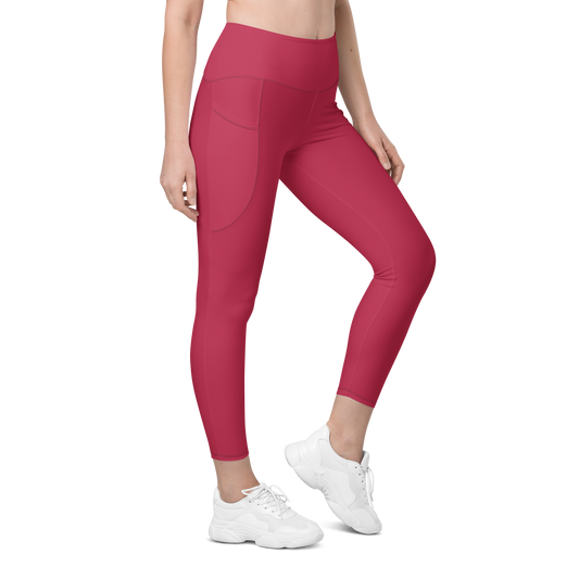 PLAIN VIVA MAGENTA #A1 UTILITY LEGGING