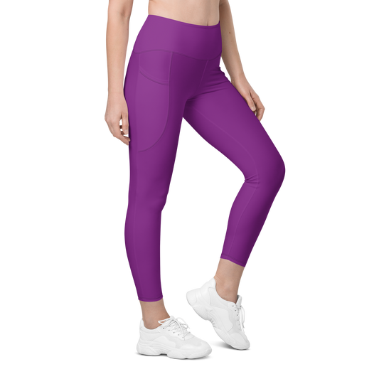 PLAIN DAHLIA #A1 UTILITY LEGGING