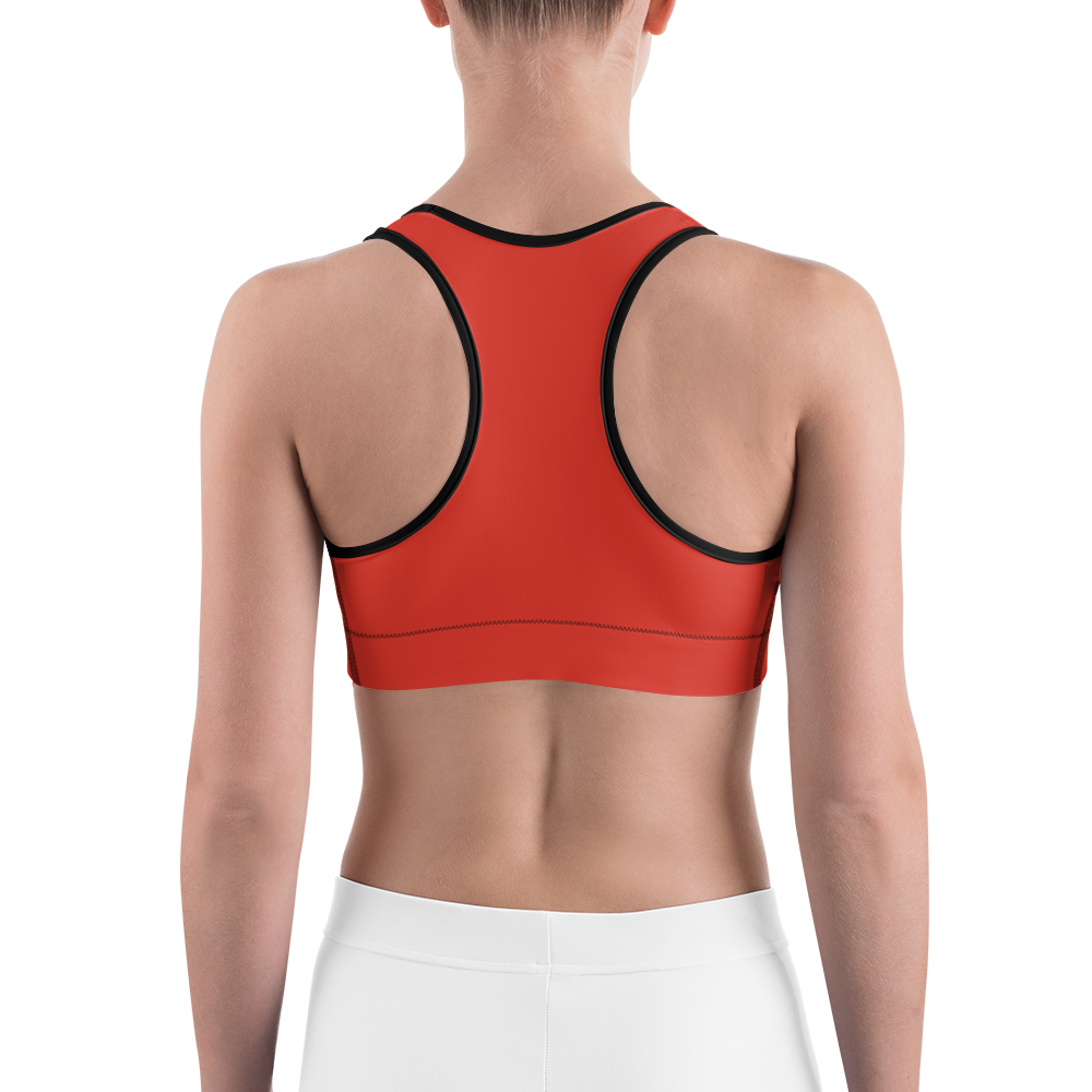 PLAIN POINCIANA #A1 SPORTS BRA