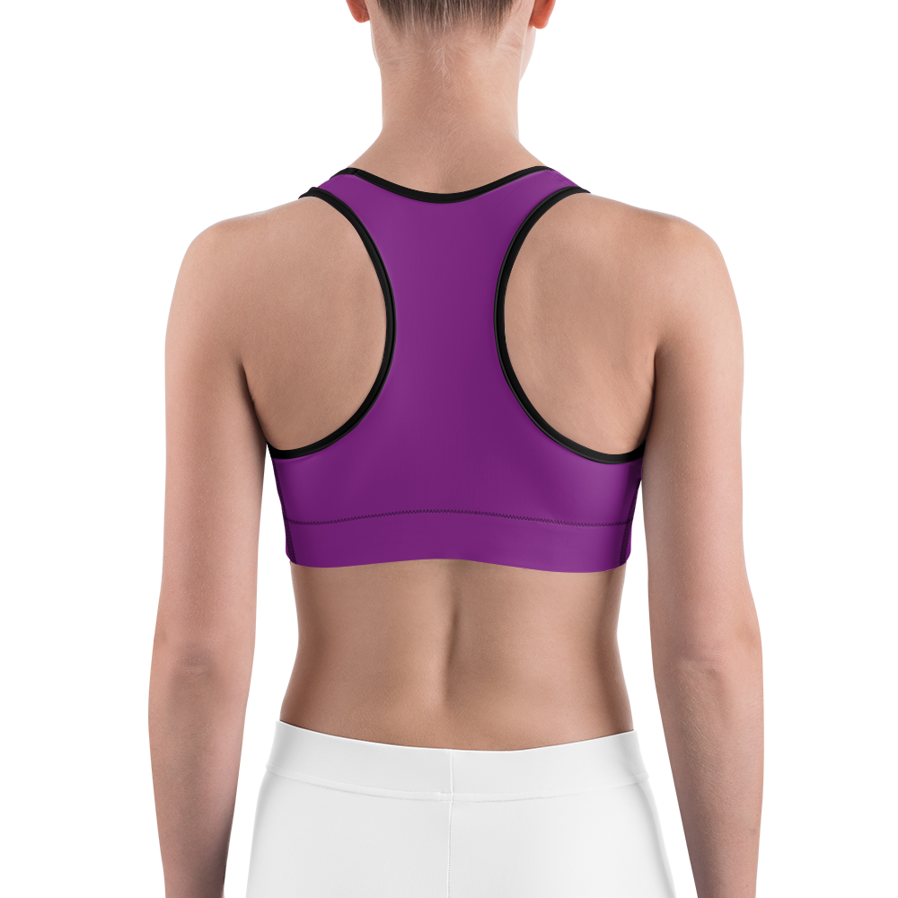 PLAIN DAHLIA #A1 SPORTS BRA