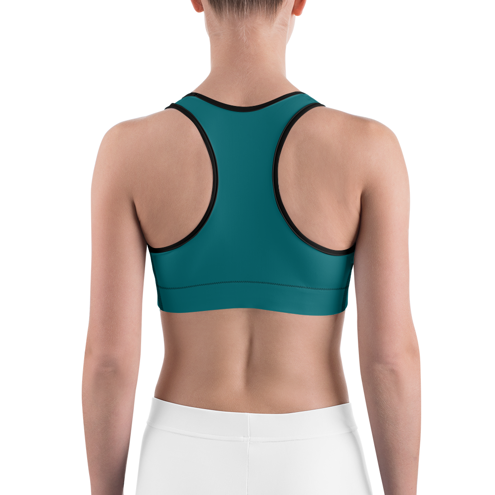 PLAIN HARBOUR BLUE #A1 SPORTS BRA