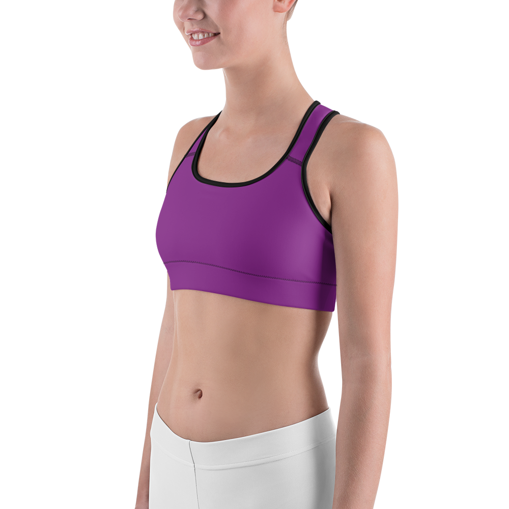 PLAIN DAHLIA #A1 SPORTS BRA