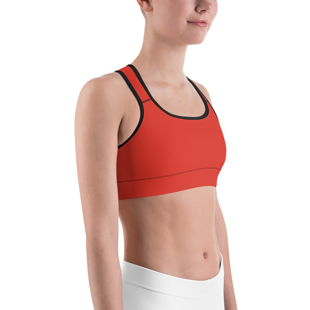 PLAIN POINCIANA #A1 SPORTS BRA