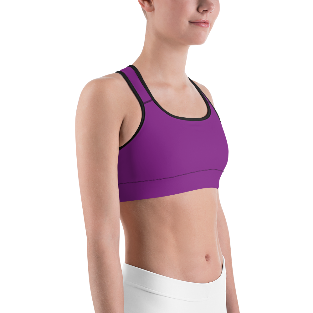 PLAIN DAHLIA #A1 SPORTS BRA