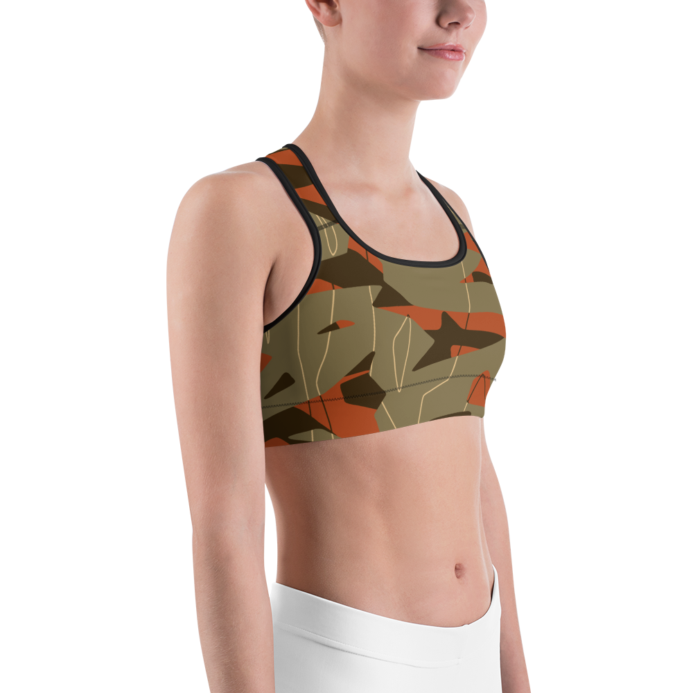TIMBRE FALL #A1 CAMOUFLAGE SPORTS BRA