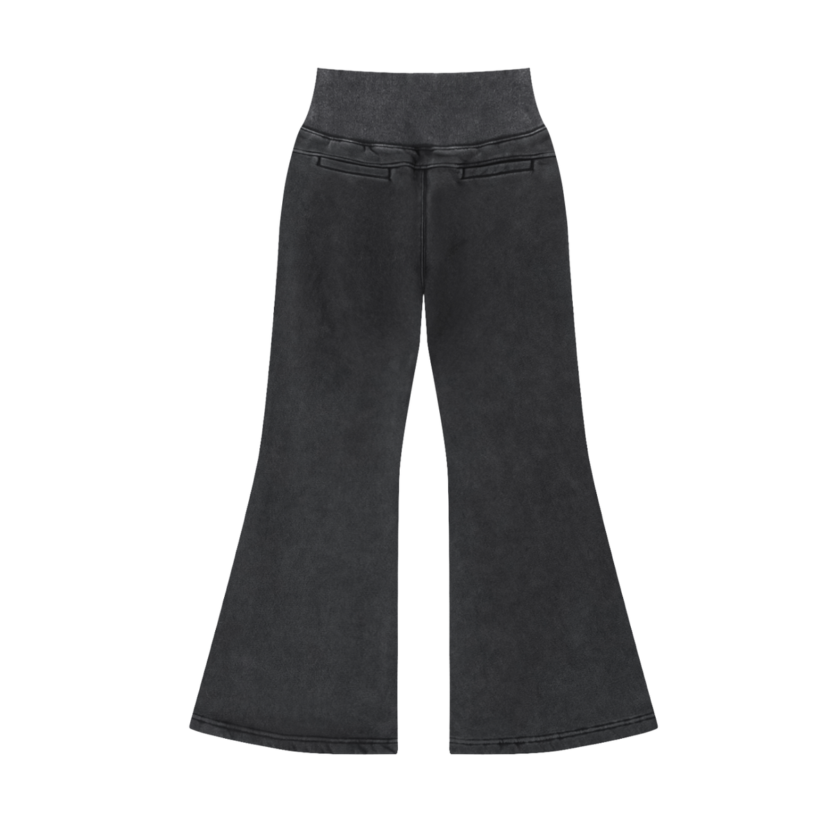 Women’s Vintage-Wash Flared Fleece Pants