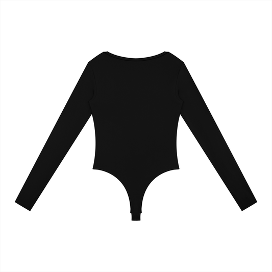 Mono Line — Long-Sleeve Yoga Bodysuit