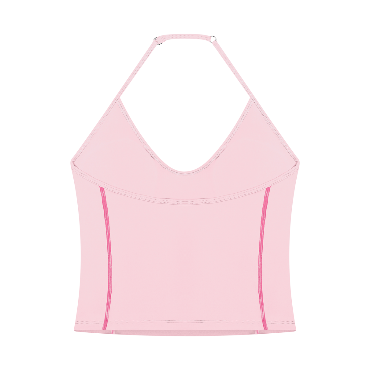 Contour Line — Halter-Neck Yoga Tank Top