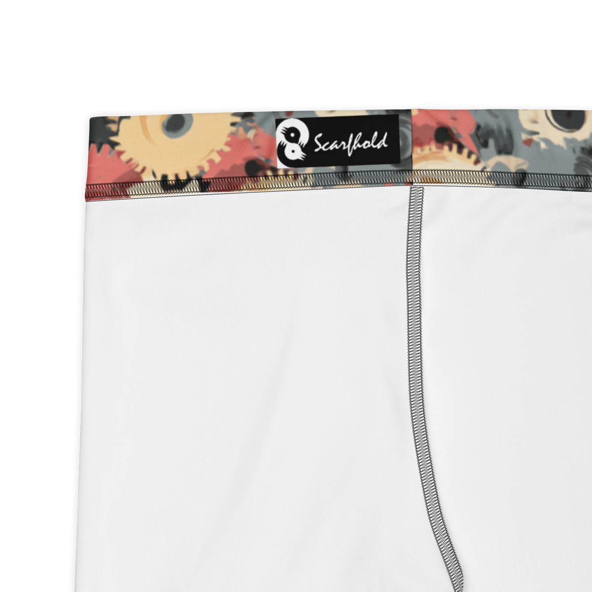 Coggetta Soft Current mid-rise comfort leggings, fabric and construction details.