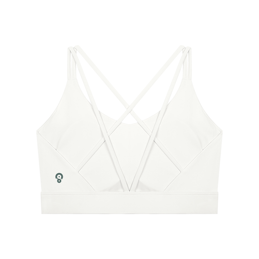 Women’s Lycra Cropped Sports Bra
