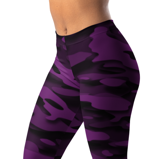 Gulf — Relief · Dahlia mid-rise everyday leggings, waistband and pattern detail.
