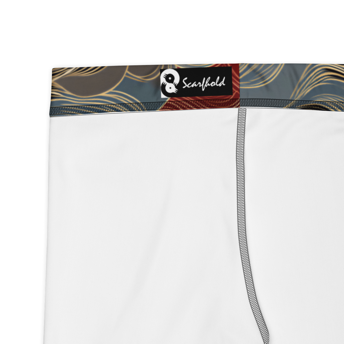 Hishō Plume Soft Current mid-rise comfort leggings, fabric and construction details.