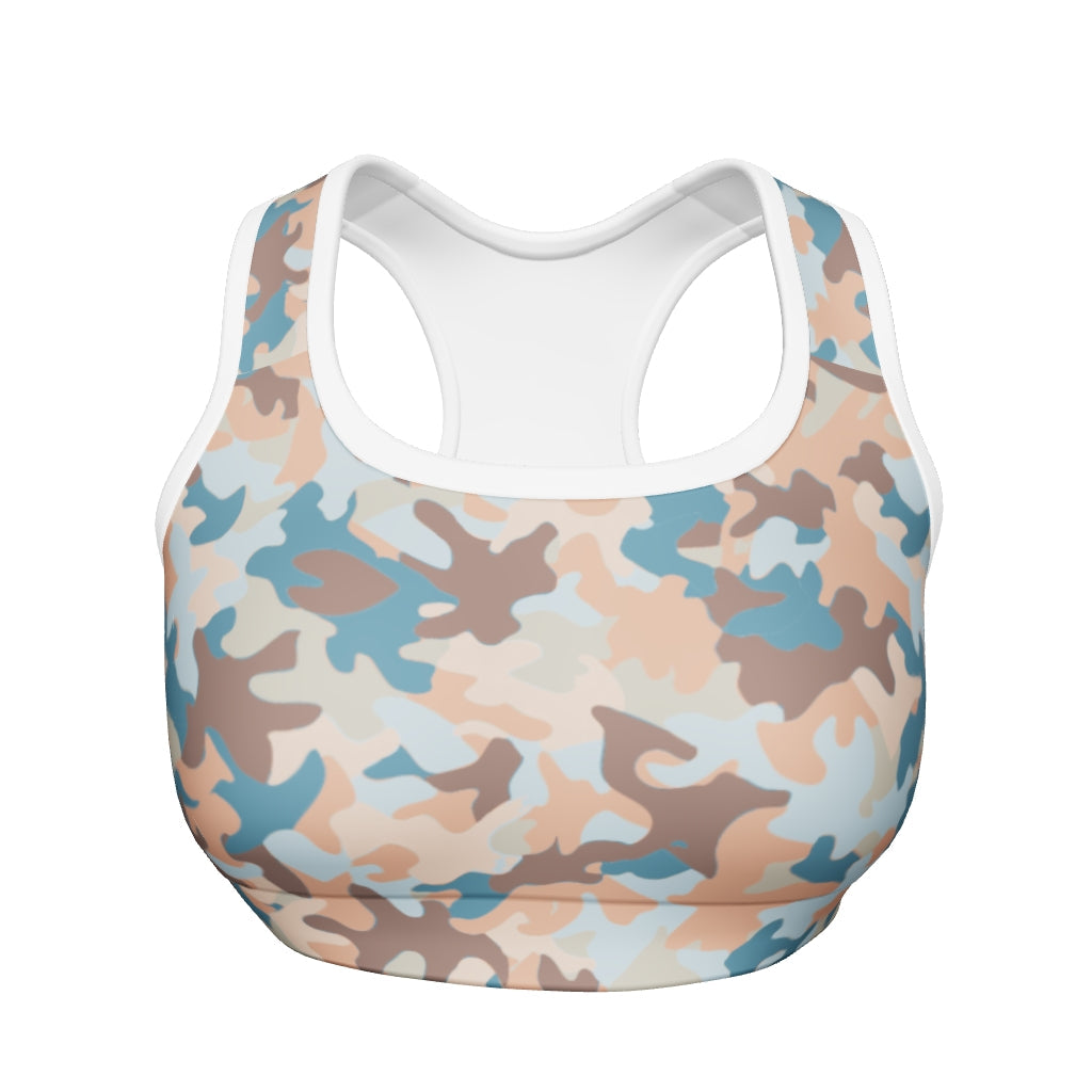 JIGGA MOCHA MOUSSE #A10 PADDED SPORTS BRA