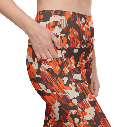 Savannah Fall 7 high-waisted pocket leggings, pocket detail.