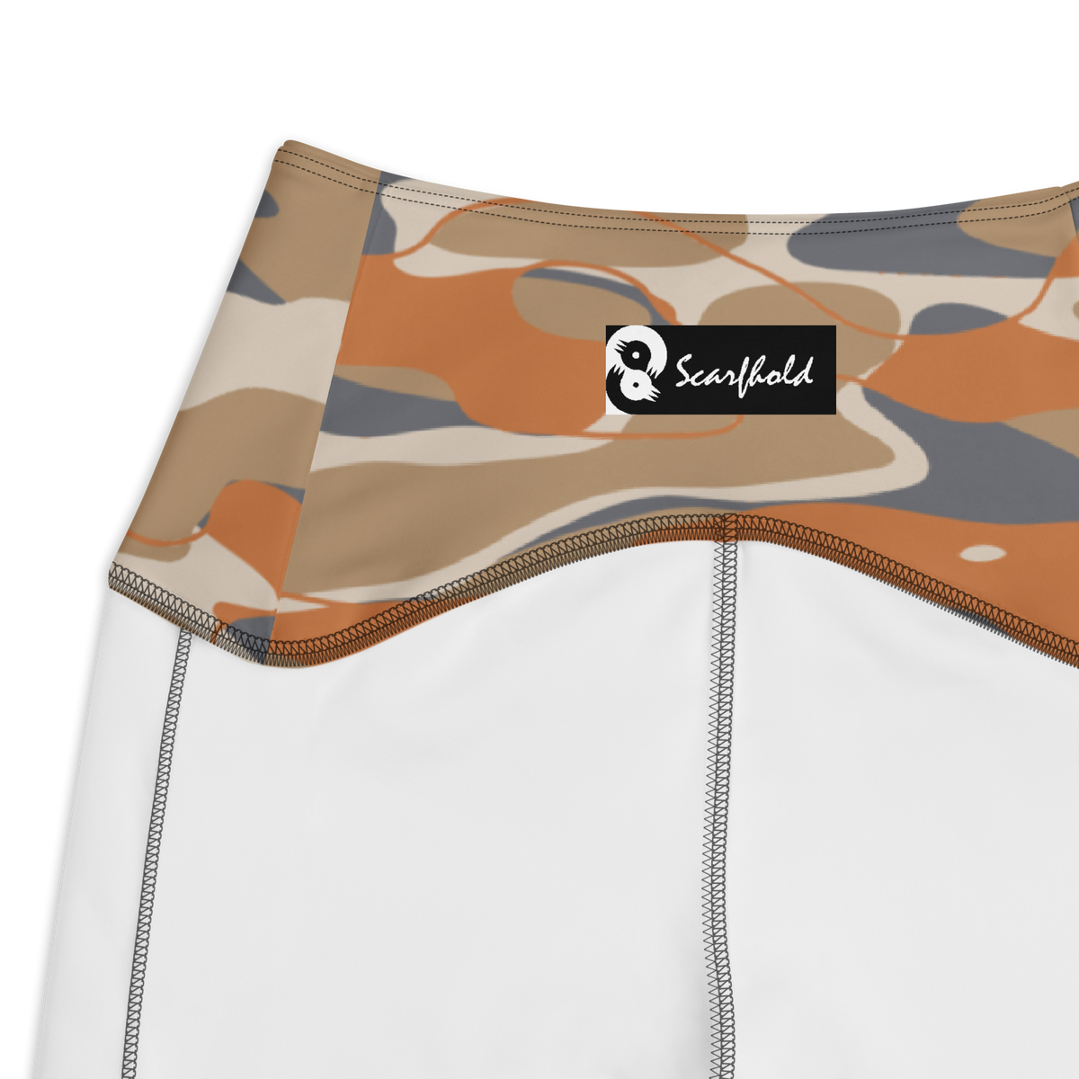 Tideway Fall & Autumn 1 high-waisted pocket leggings, inside-label and construction detail.