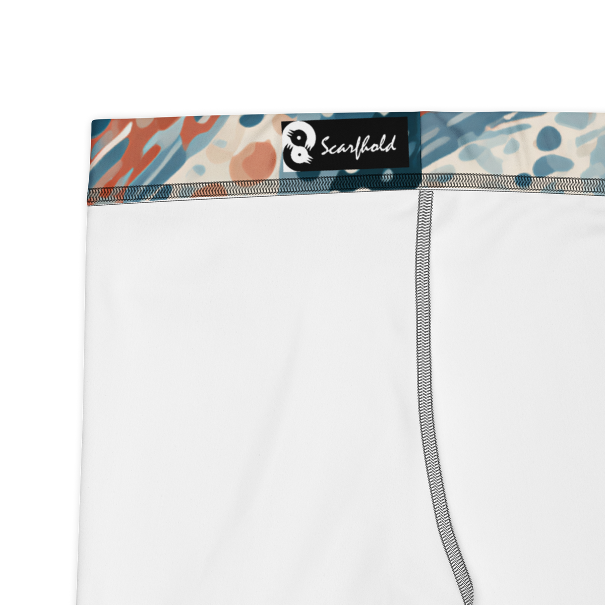 Toadskin Shear Tidal Signal mid-rise comfort leggings, fabric and construction details.