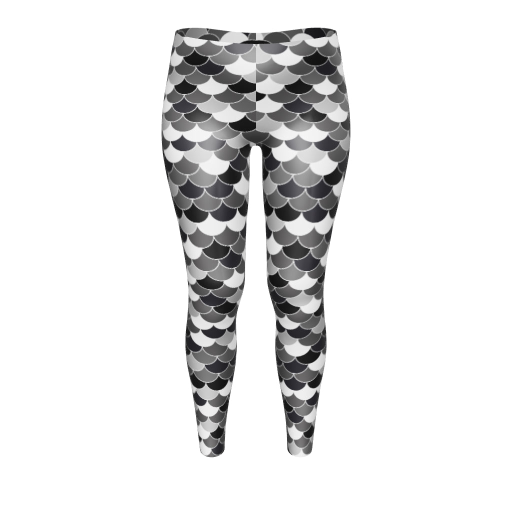 FISHSCALE BLACK #A5 LEGGING