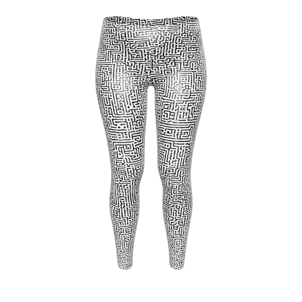 LABYRINTH BLACK #A5 LEGGING