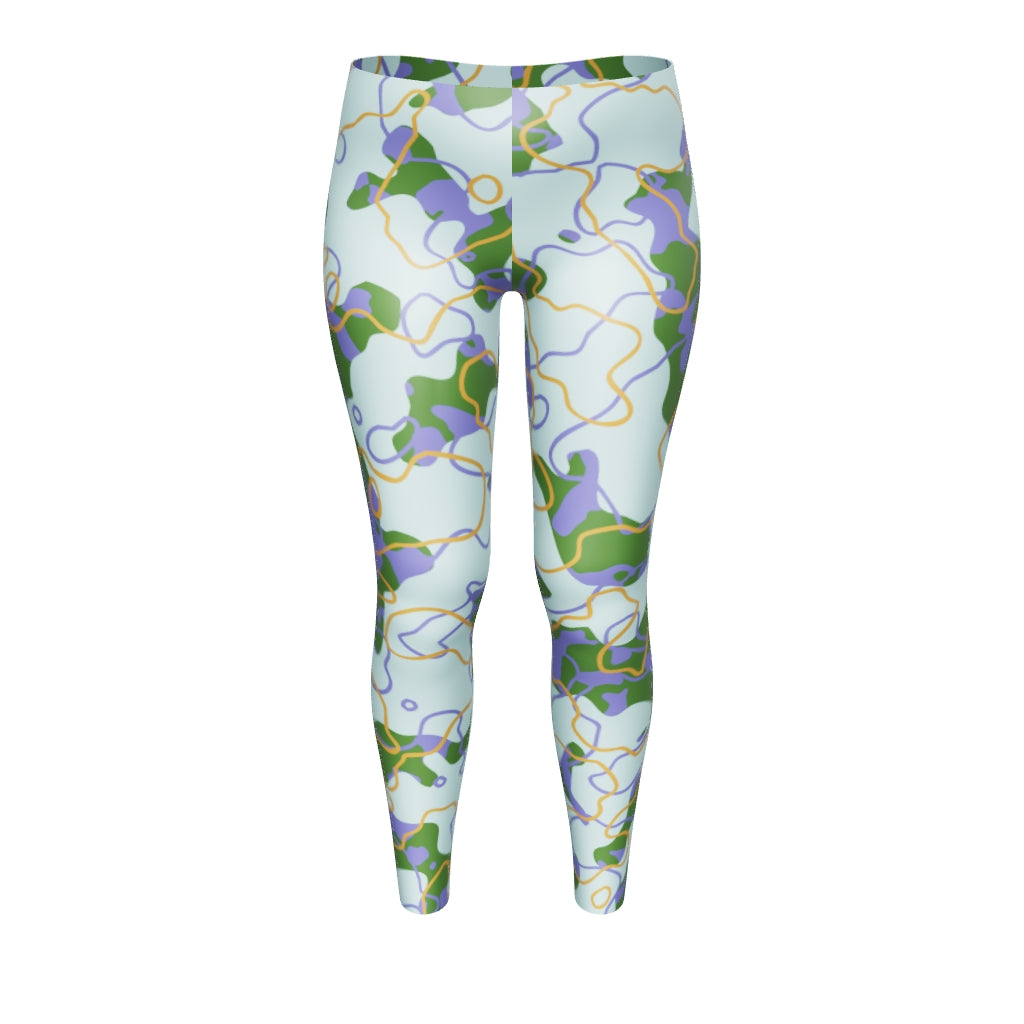 TUNDRA VERY PERI #A2 LEGGING