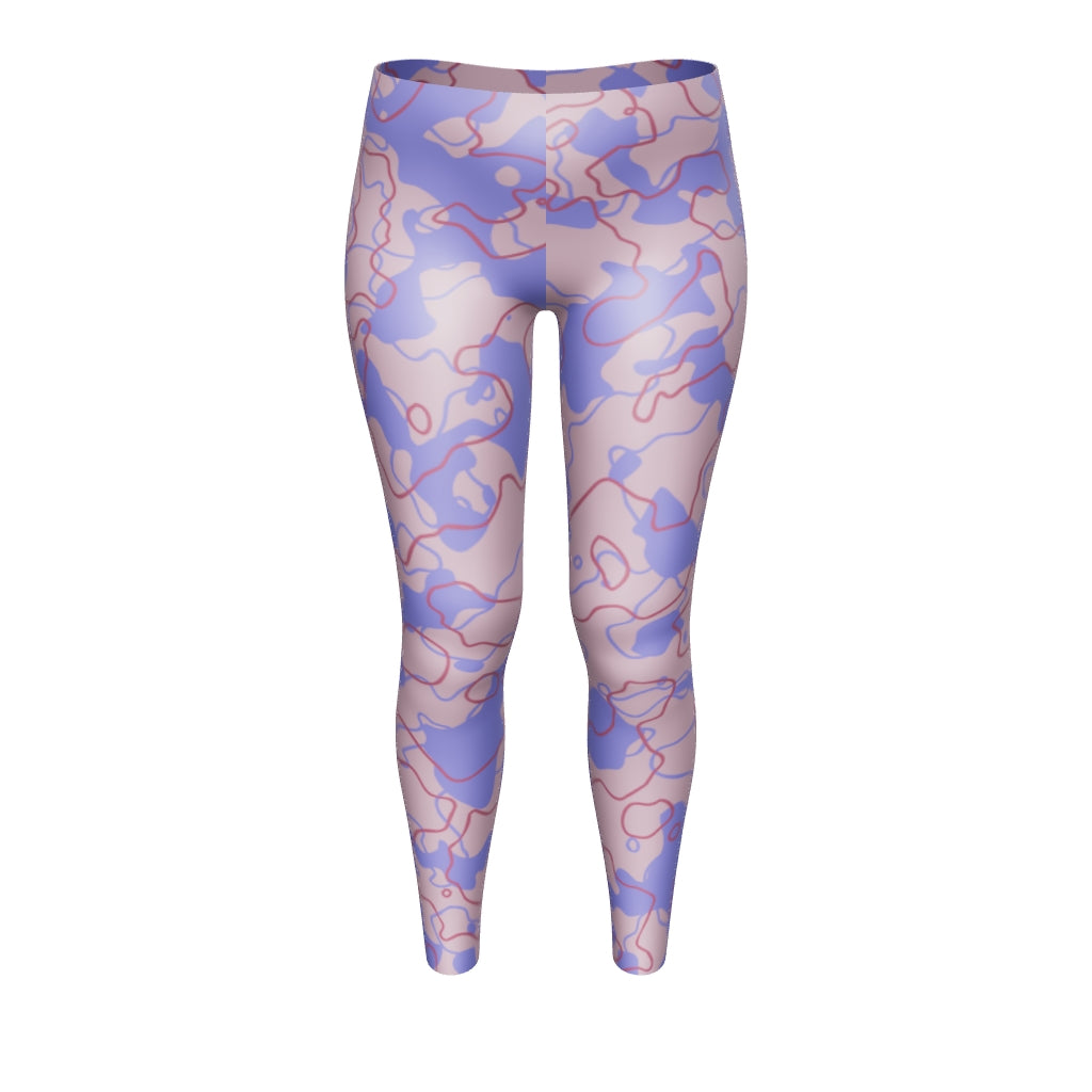 TUNDRA VERY PERI #A3 LEGGING