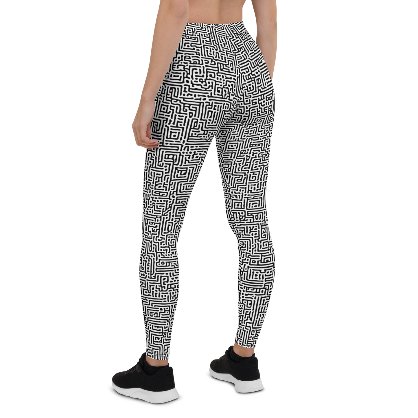 LABYRINTH BLACK #A5 COMFORT LEGGING