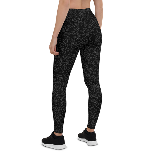 LAVA BLACK #A1 COMFORT LEGGING