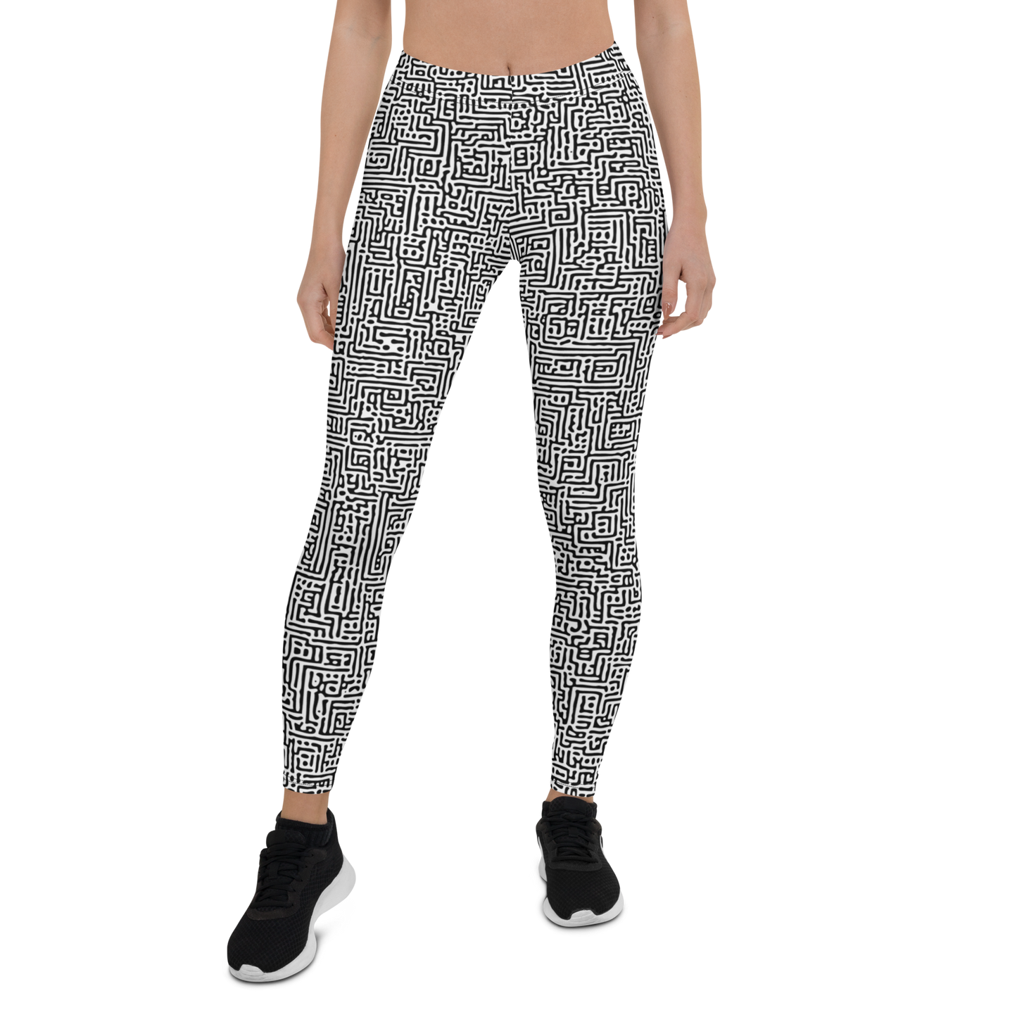 LABYRINTH BLACK #A5 COMFORT LEGGING