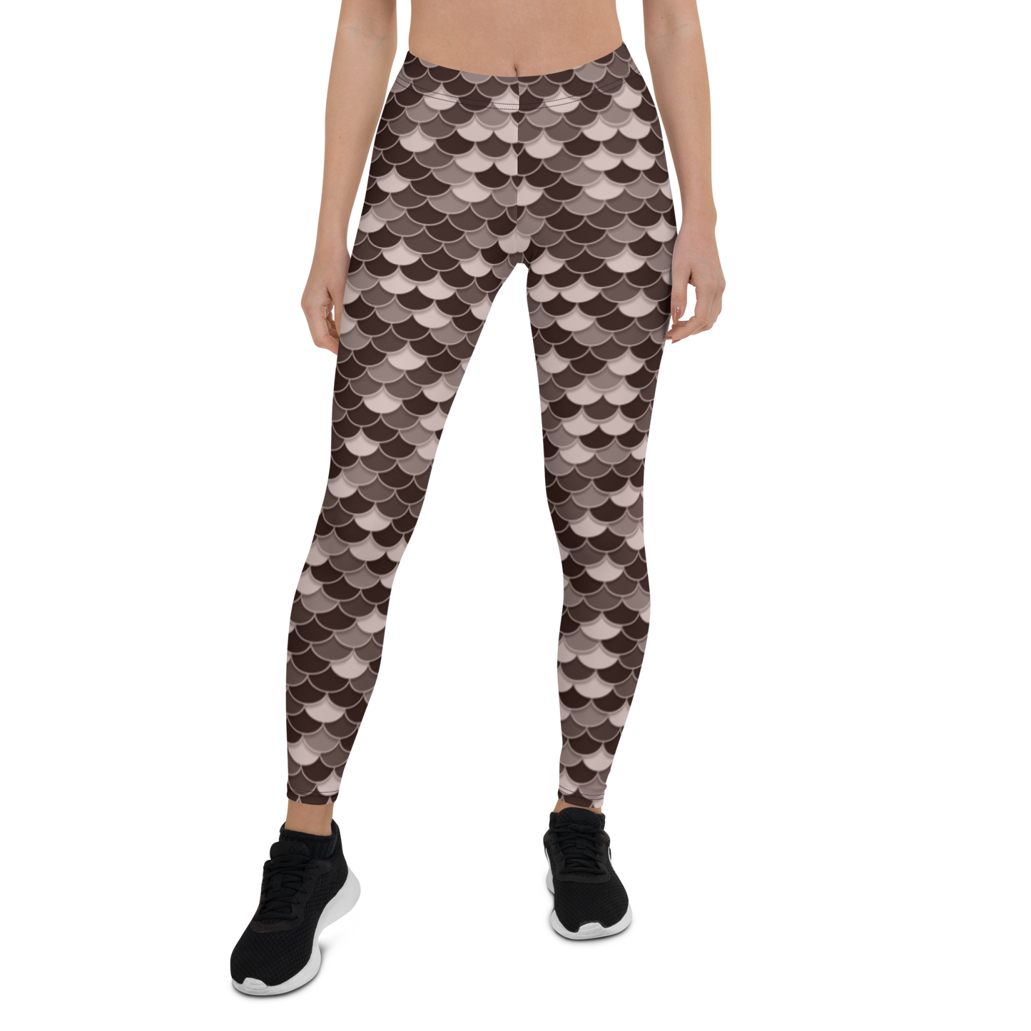 FISHSCALE CHICORY COFFEE #D1 COMFORT LEGGING