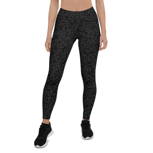 LAVA BLACK #A1 COMFORT LEGGING