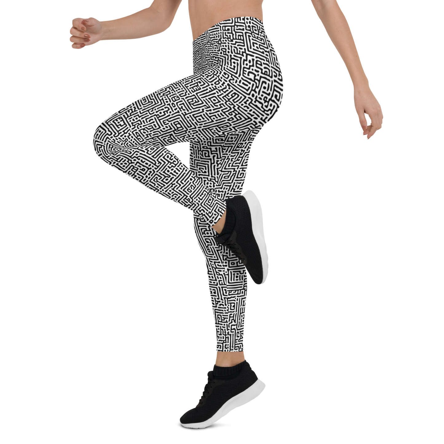 LABYRINTH BLACK #A5 COMFORT LEGGING