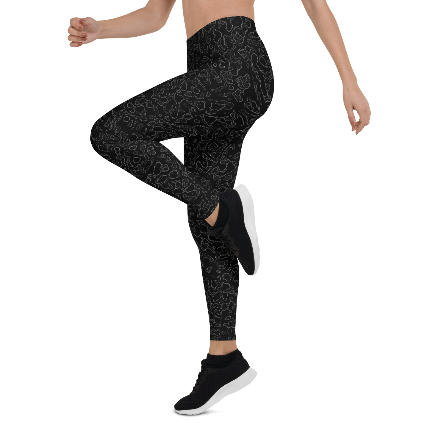 LAVA BLACK #A1 COMFORT LEGGING