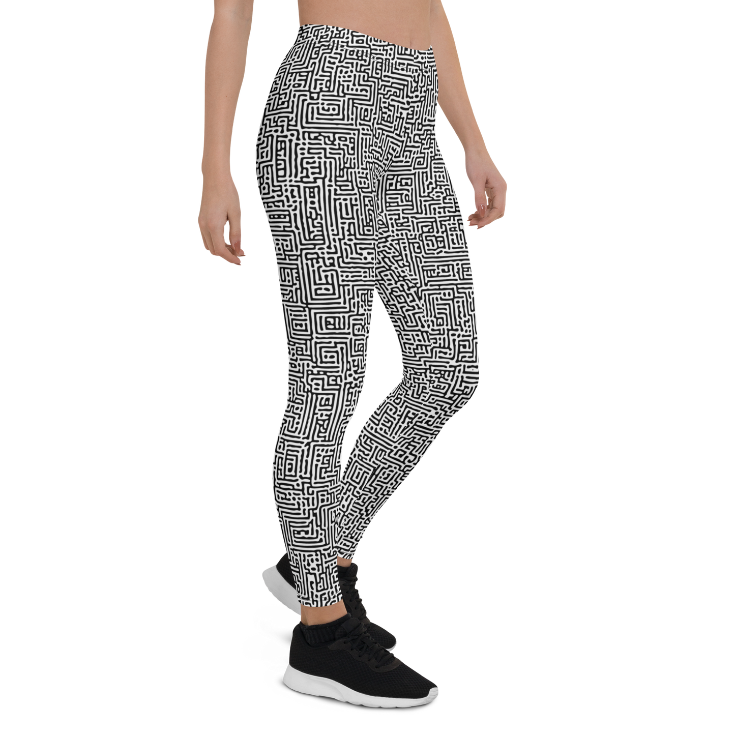 LABYRINTH BLACK #A5 COMFORT LEGGING