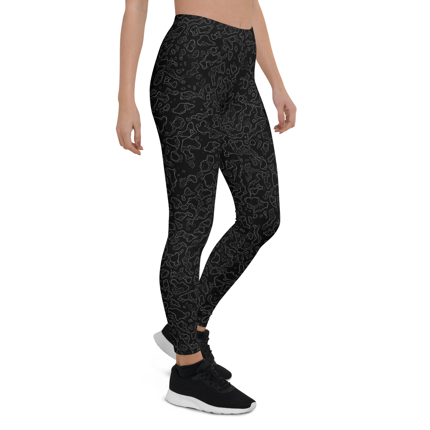 LAVA BLACK #A1 COMFORT LEGGING