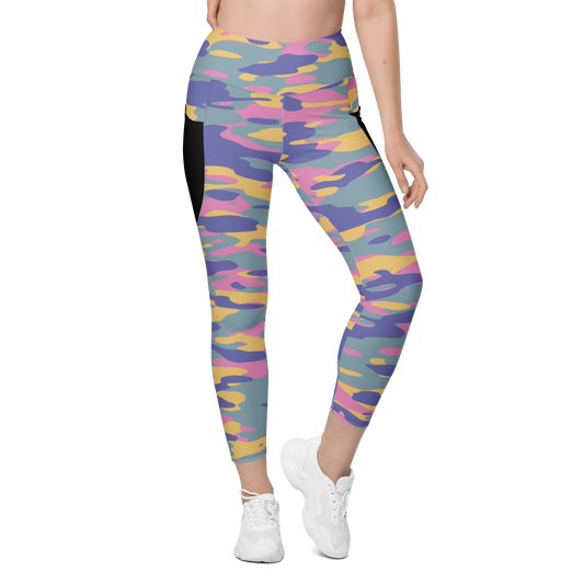 GULF VERY PERI #A4 CAMOUFLAGE UTILITY LEGGING