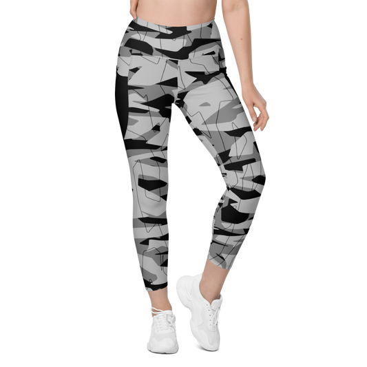 TIMBRE BLACK #A3 CAMOUFLAGE UTILITY LEGGING