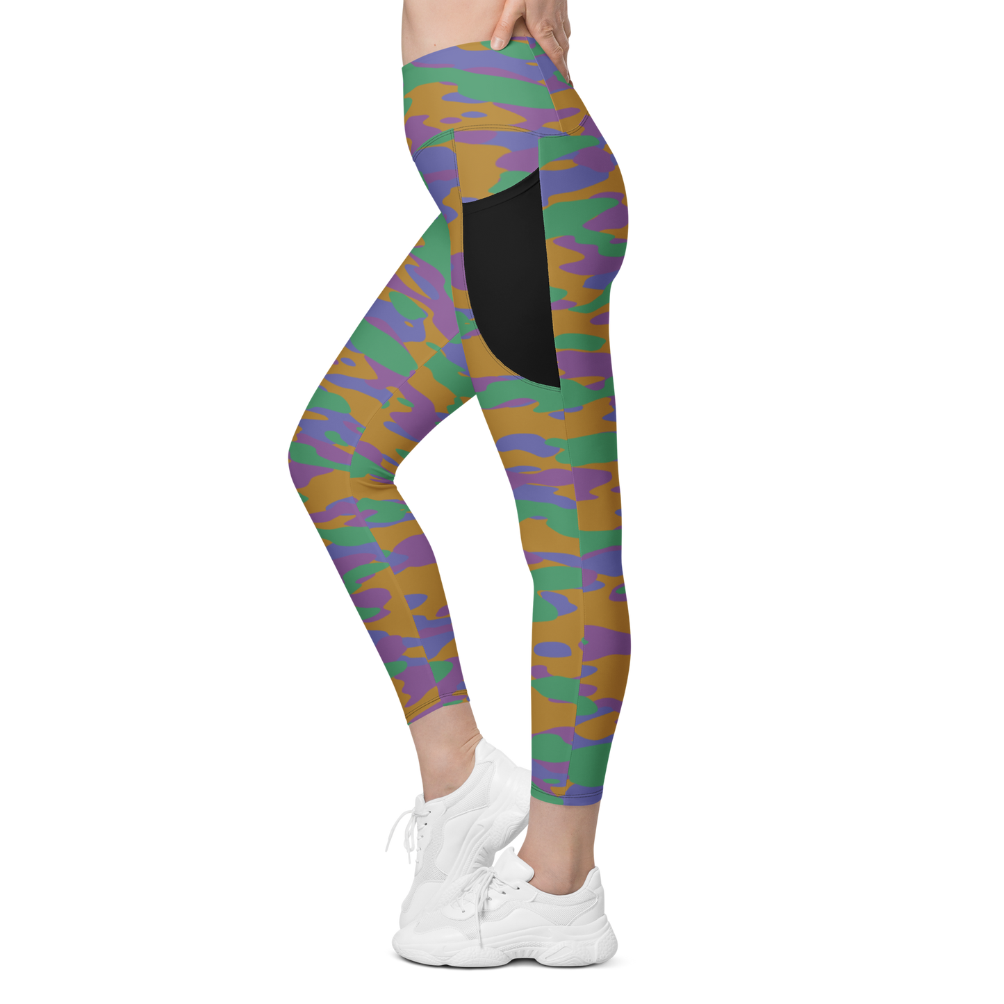 GULF VERY PERI #A3 CAMOUFLAGE UTILITY LEGGING