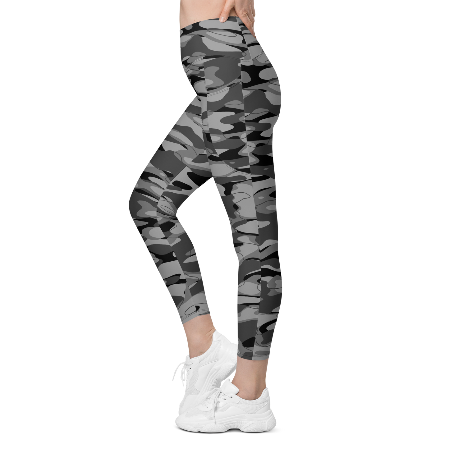 TIDEWAY BLACK #A1 CAMOUFLAGE UTILITY LEGGING
